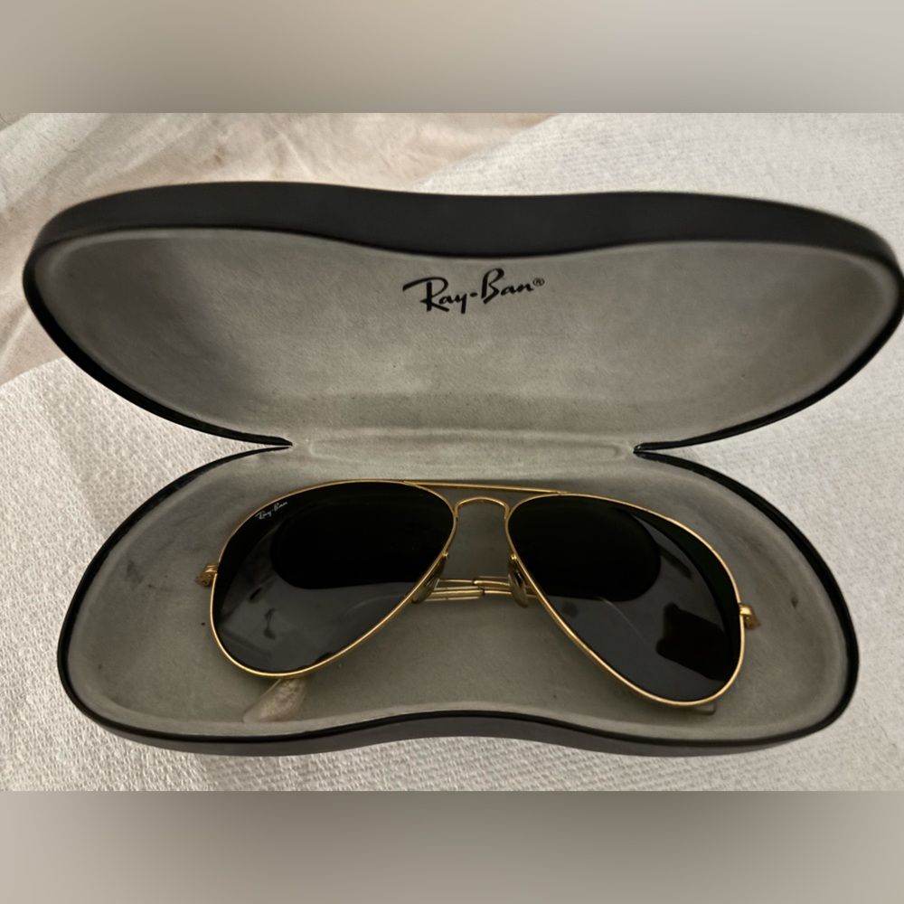 12k Gold B&L Classic Ray Bans
